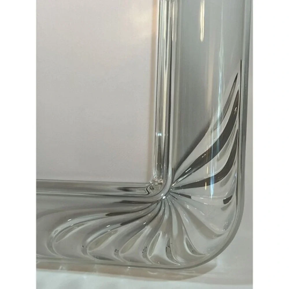 Vtg Micasa Glass Picture Frame Mystique Made in Germany Wedding Baby Child 8X10